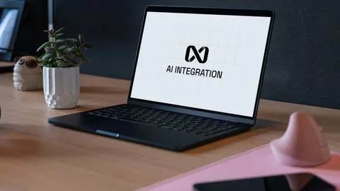 An n8n workflow where an AI (LLM) node reads incoming data and makes a decision
